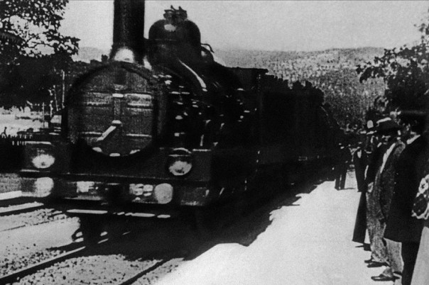 Imagen de la película de los hermanos Lumière 
