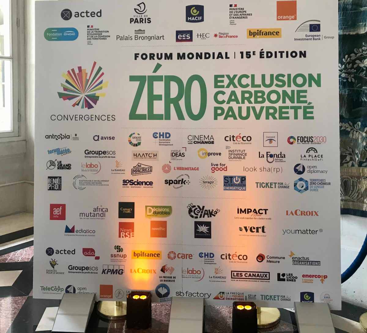 15° «Fórum Mundial 3ZÉRO»  CONVERGENCES, París, 05/09/2023