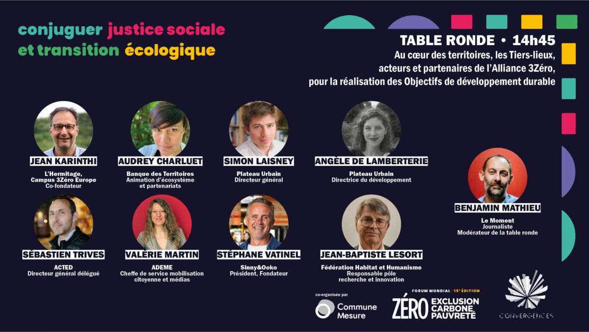 15° «Fórum Mundial 3ZÉRO» CONVERGENCES,&nbsp;continuación